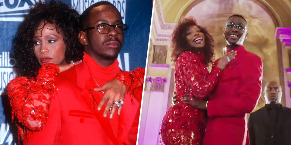 Whitney Houston, Bobby Brown (Getty Images, Sony Pictures)