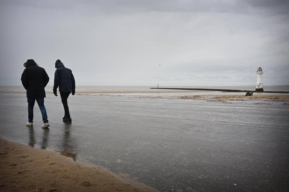 Showers and outbreaks of sleet are expected in the coming days (AFP via Getty Images)