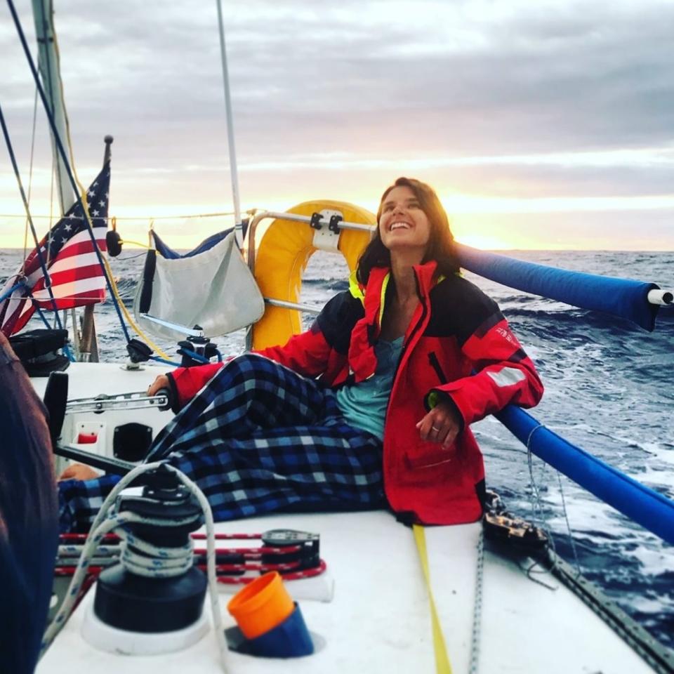 Brauer is the first US woman to accomplish the feat. Cole Brauer Ocean Racing