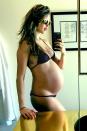 <p>Behati marks the <a rel="nofollow noopener" href="https://www.instagram.com/p/BI1Ns6HB_4g/" target="_blank" data-ylk="slk:34th week of her pregnancy;elm:context_link;itc:0;sec:content-canvas" class="link ">34th week of her pregnancy</a> with a bikini selfie.</p>