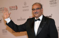 ABU DHABI, UNITED ARAB EMIRATES - OCTOBER 11: Actor Jamal Soliman attends day one of the Abu Dhabi Film Festival 2012 at Emirates Palace on October 11, 2012 in Abu Dhabi, United Arab Emirates. (Photo by Chris Jackson/Getty Images for Jaeger-LeCoultre)