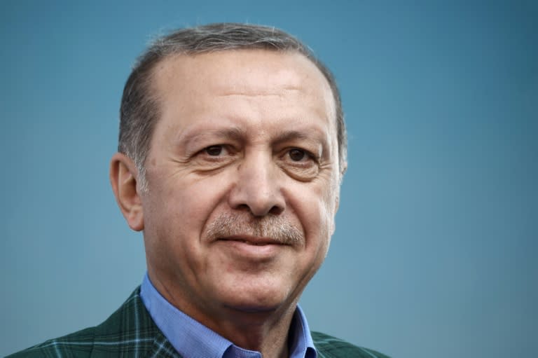 Turkish President Recep President Recep Tayyip Erdogan, pictured during campaigning for an April constitutional referendum which granted him sweeping new powers