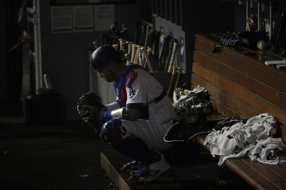 Yasmani Grandal entered free agency as a coveted asset. He left with a one-year deal. (AP Photo)