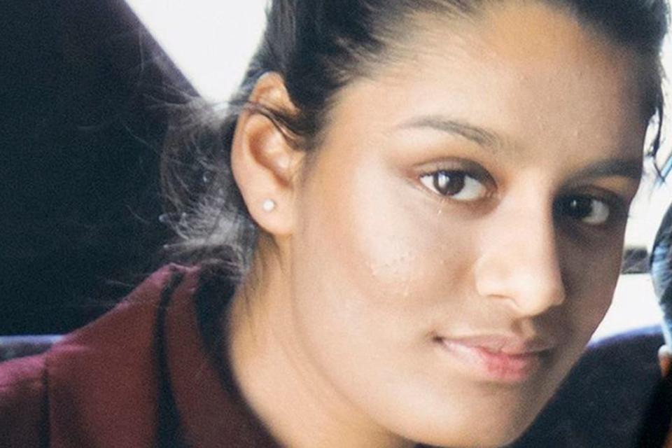 Shamima Begum left the UK when she was a schoolgirl (PA)