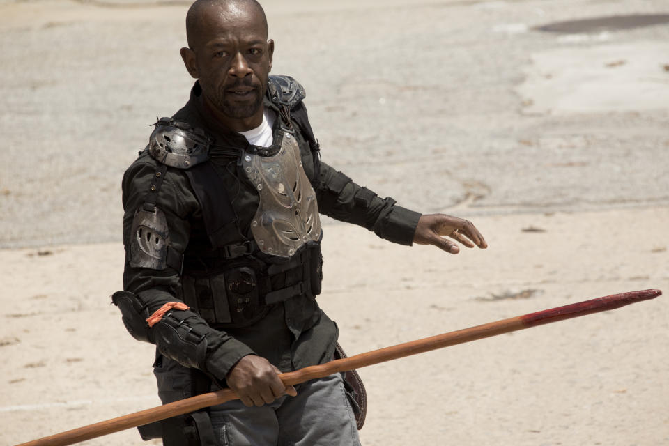 <p>Lennie James as Morgan Jones in AMC’s <i>The Walking Dead</i>.<br>(Photo: Jackson Lee Davis/AMC) </p>