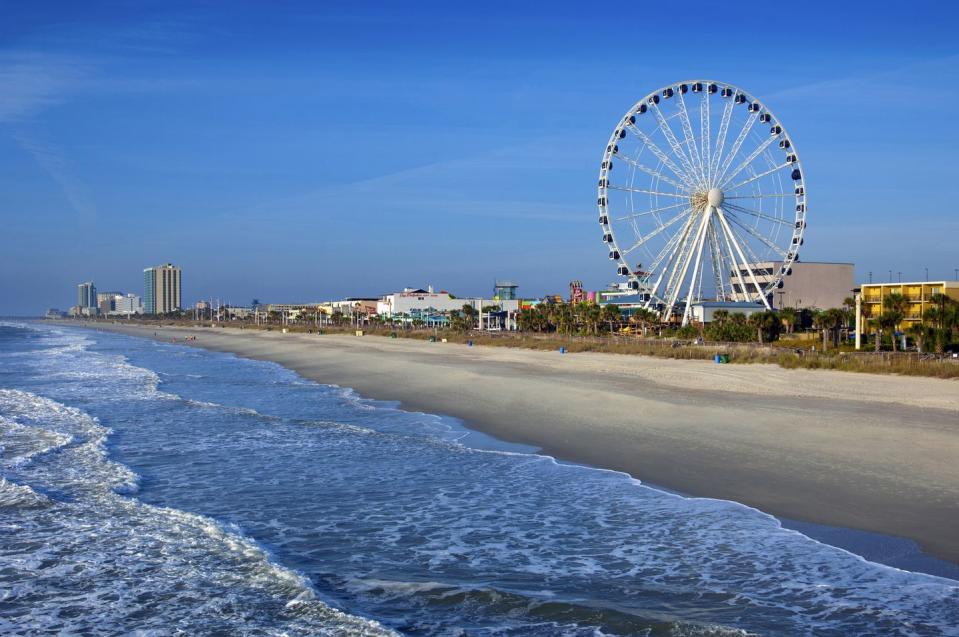 7) Myrtle Beach, South Carolina