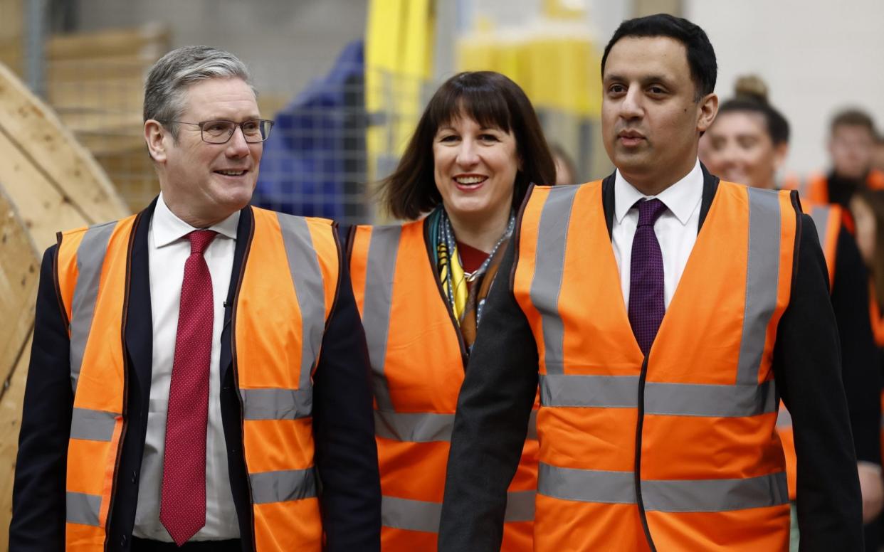 Sir Keir Starmer, left, has made several trips to Scotland, while Anas Sarwar, right, has written an open letter to swing voters - Jeff J Mitchell/Getty Images