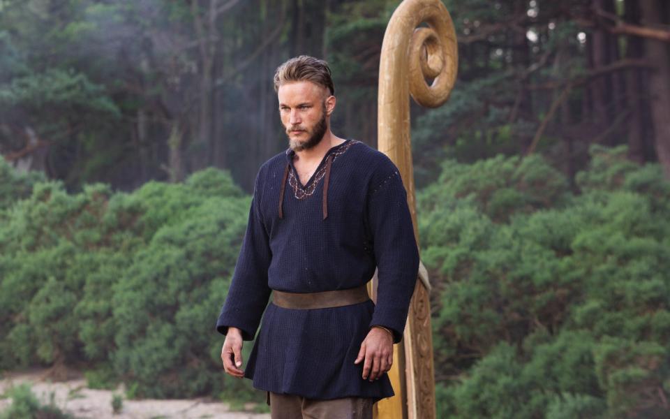 Travis Fimmel in season one of Vikings