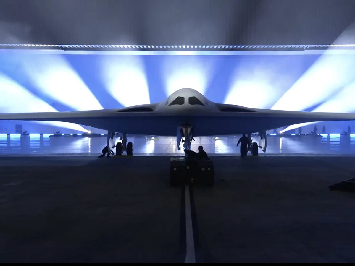 The US Air Force just broke cover on its first new bomber in decades. See photos..