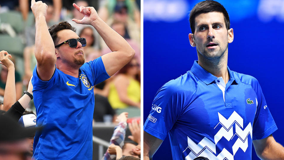 A ticketing controversy has left thousands of South Australian tennis fans disappointed, as tickets for an upcoming exhibition series featuring the likes of Novak Djokovic sold out within minutes. Pictures: Getty Images