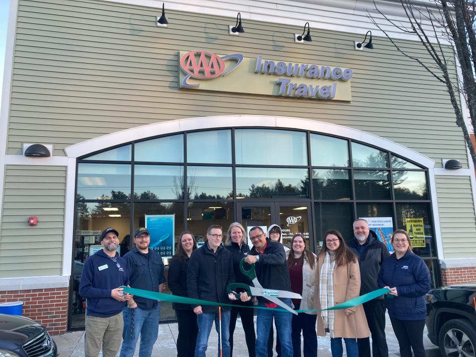 The Greater Dover Chamber of Commerce recently held a ribbon cutting ceremony to welcome AAA Somersworth as a valued member.