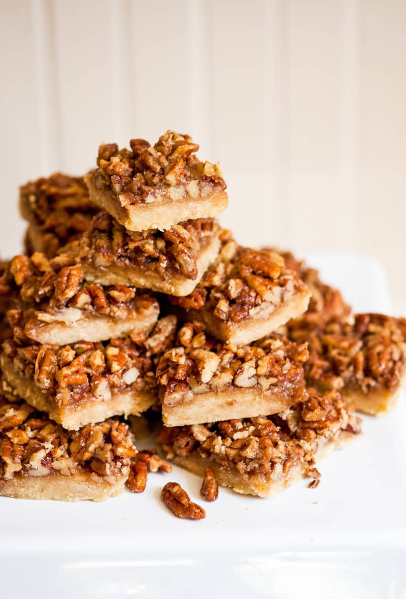 Maple Pecan Pie Bars