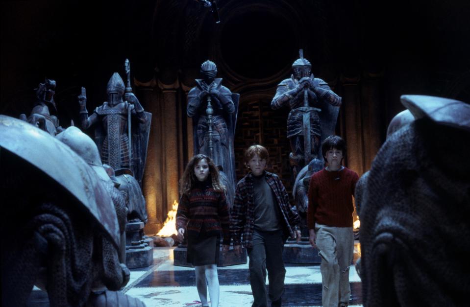 《哈利波特：神秘的魔法石》劇照
