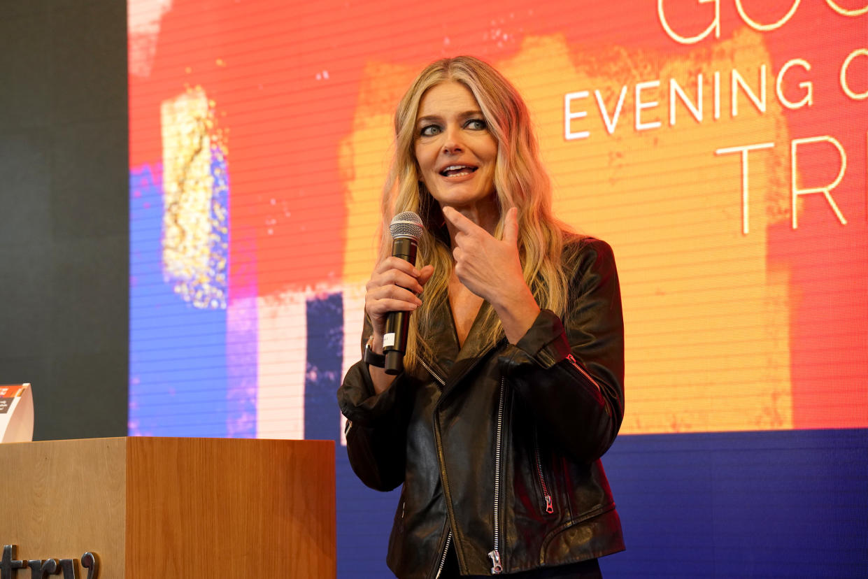 Paulina Porizkova talks pain and joy in a new Instagram post. (Photo: Jared Siskin/Patrick McMullan via Getty Images)