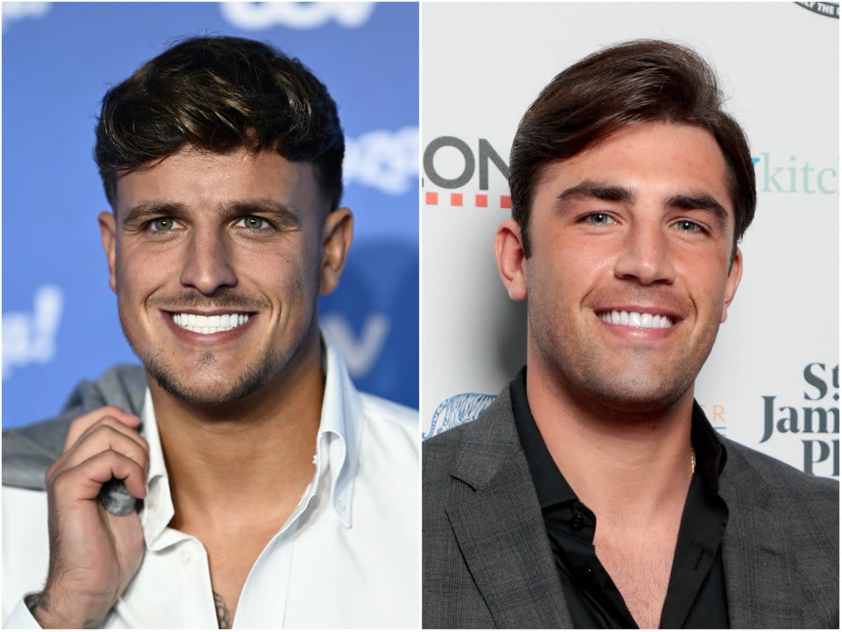‘Love Island’ stars Luca Bish and Jack Fincham have both publicly confirmed they visited Turkey for dental work (Getty)