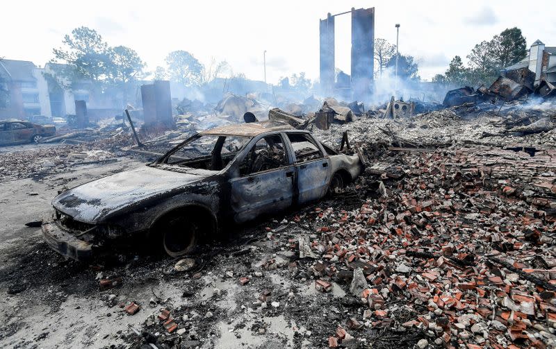 Aftermath of Hurricane Ida in Louisiana