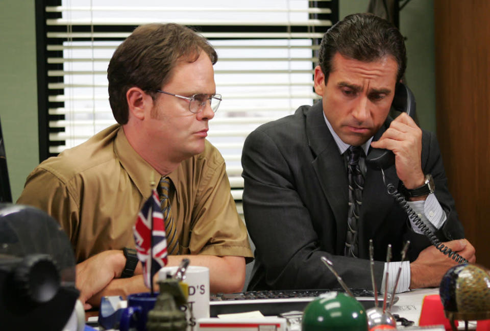 Dwight Schrute and Michael Scott (The Office)