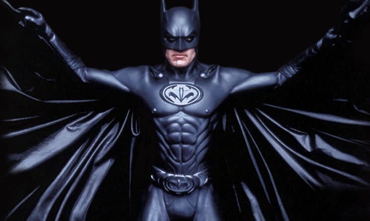Nipples... Joel Schumacher has broached those nipples from Batman & Robin - Credit: Warner Bros