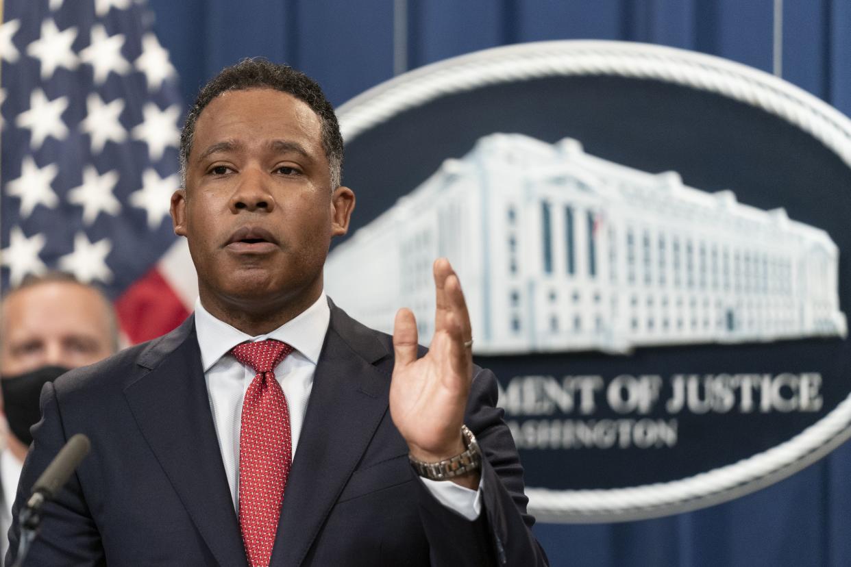 Assistant Attorney General Kenneth Polite Jr. of the Justice Department's Criminal Division