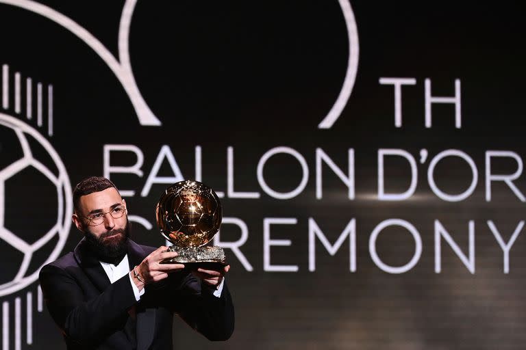 El ganador del Balón de Oro 2022, Karim Benzema, es campeón del mundo con Francia y jugará el Mundial en Qatar