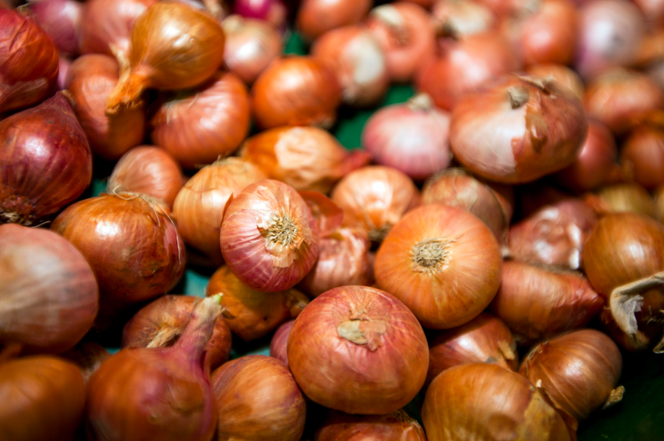 <em>The onion harvest is likely to be 25% down this year (Rex)</em>