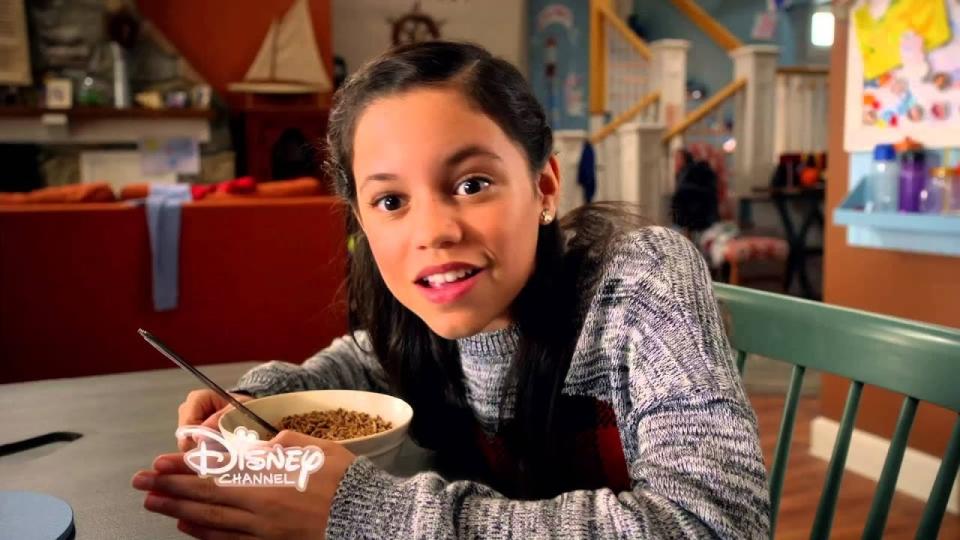 Jenna Ortega on the Disney Channel