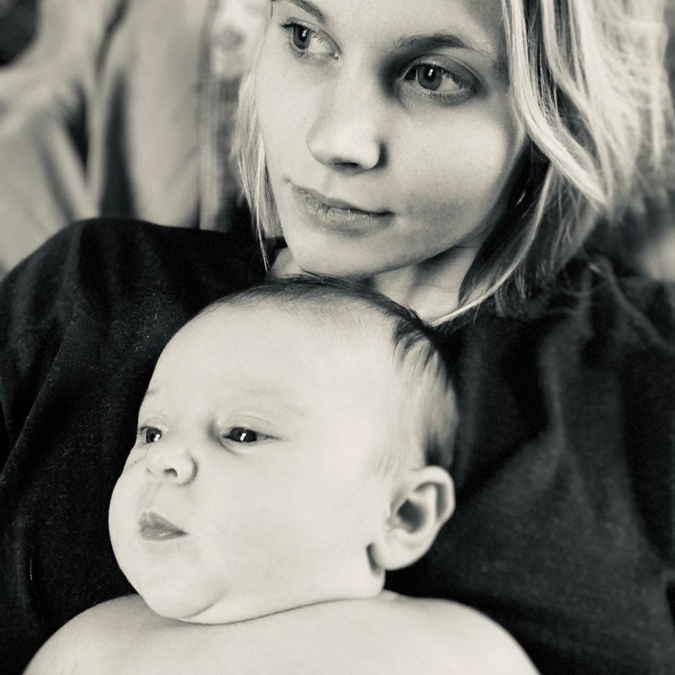 Emily Edgington with her 3-month-old daughter, Eliana Lulenski-Edgington. (Photo: Courtesy of Emily Edgington)