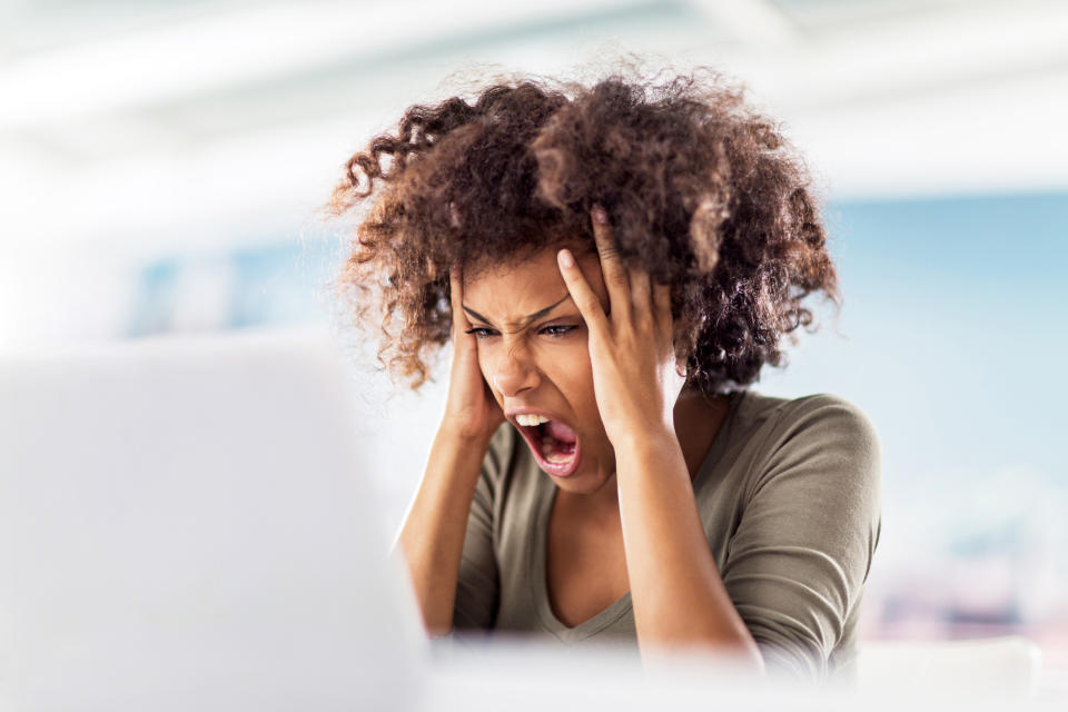 The coronavirus pandemic is contributing to many of us feeling on the edge. (Posed by model, Getty Images)