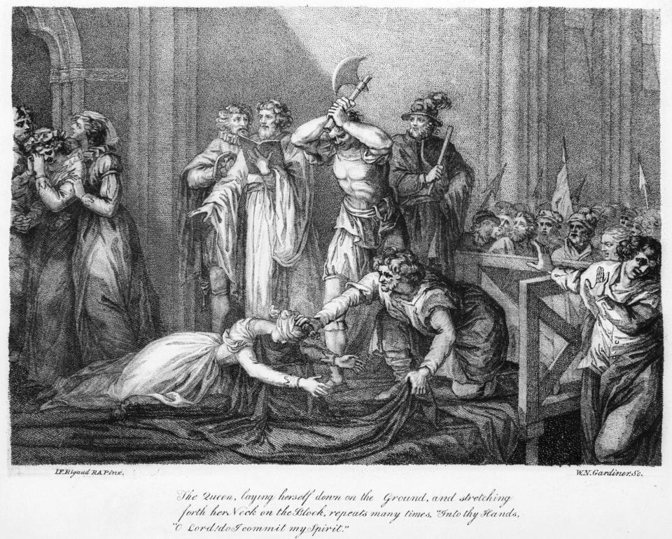 Mary, Queen of Scots death