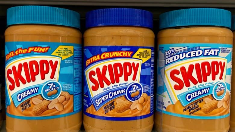 Skippy Peanut Butter at store