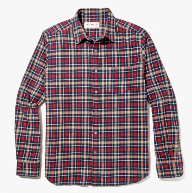 Standard Cloth Flannel Camp Collar Shirt