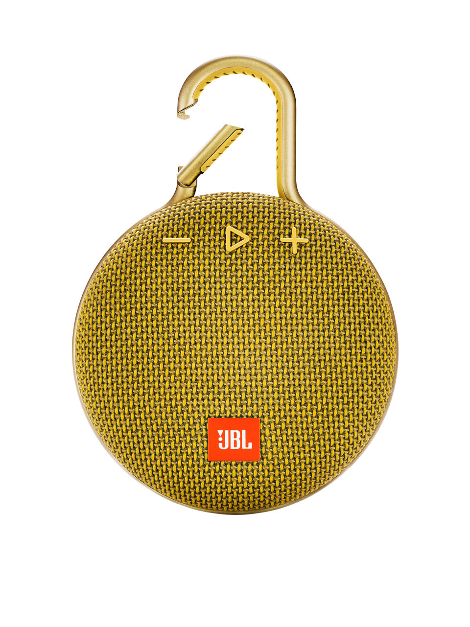 <p>“For my socially distanced outings with friends or soul-searching solo adventures, I set the soundtrack with this speaker.”</p> <p><strong>Buy It!</strong> JBL Clip 3, $30; <a href="https://www.jbl.com/bluetooth-speakers/JBL+CLIP+3.html" rel="sponsored noopener" target="_blank" data-ylk="slk:jbl.com;elm:context_link;itc:0;sec:content-canvas" class="link ">jbl.com</a></p>