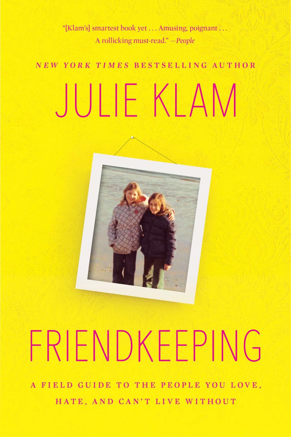 This book cover image released by Riverhead shows "Friendkeeping: A Field Guide to the People You Love, Hate, and Can't Live Without," by Julie Klam. With the holidays comes togetherness, sometimes thrust upon us. And with togetherness, especially the obligatory kind, comes major stress _ for you and your kids. But friction over the offspring of loved ones strikes all year round, leading the grown-ups to ponder whether their adult relationships are worth it. Julie Klam, a Manhattan mom and author of the new book "Friendkeeping," believes middle ground is possible. (AP Photo/Riverhead)