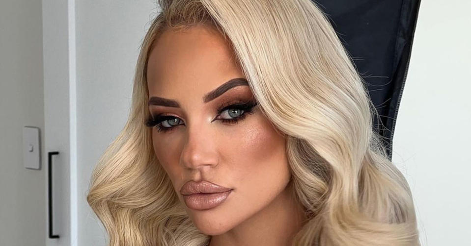 MAFS star Jessika Power with makeup on