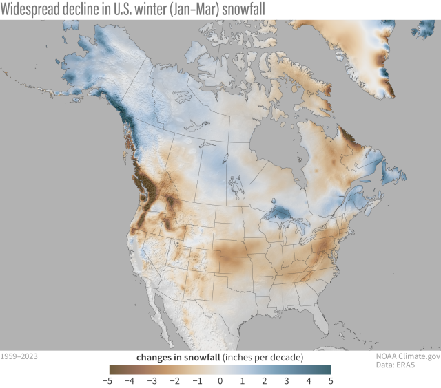 Winter 2023-24 snow forecast? Maps show El Niño trends.