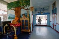 Buddhist images are seen inside Klong Prem high-security prison in Bangkok, Thailand July 12, 2016. REUTERS/Jorge Silva