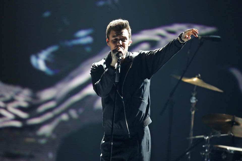 BERLIN, GERMANY - FEBRUARY 17: Liam Payne performs on stage during the 2020 Laureus World Sports Awards at Verti Music Hall on February 17, 2020 in Berlin, Germany. (Photo by Andreas Rentz/Getty Images for Laureus)