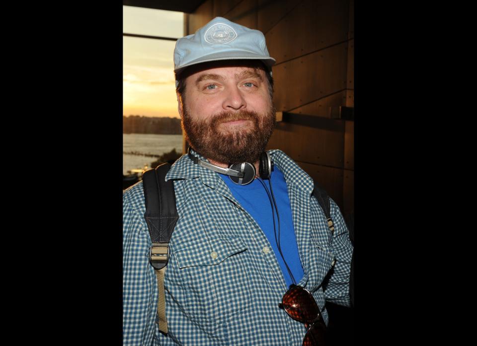 Zach Galifianakis attends the kick off cocktail party for Digital Content Newfront Conference presented by Digitas & The Third Act at The Standard Hotel on June 8, 2010 in New York City.  (Photo by Bryan Bedder/Getty Images for Digitas)