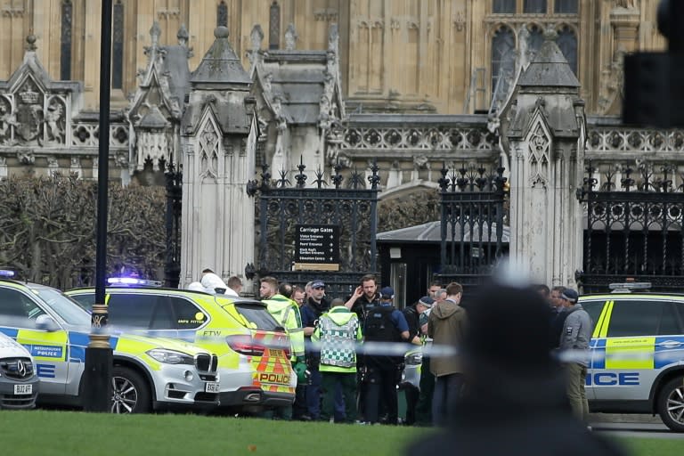 Britain's top counter-terrorism officer Mark Rowley said the four victims included a policeman guarding parliament and three members of the public