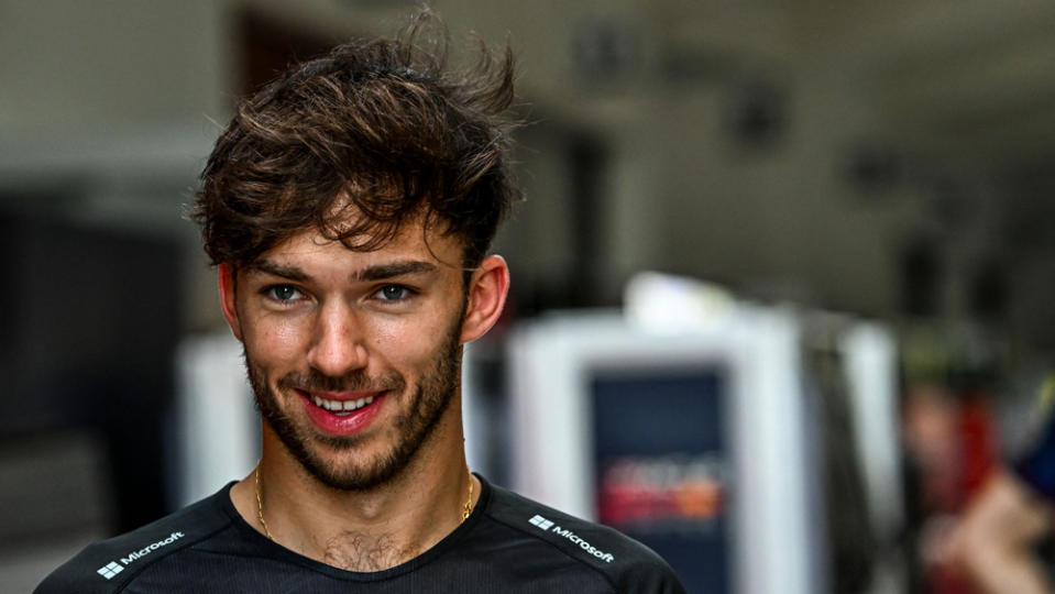 The BWT Alpine F1 Team's Pierre Gasly.