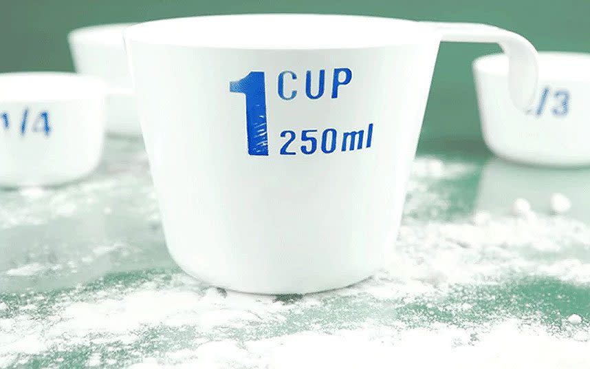 Measuring cup - Credit: Alamy