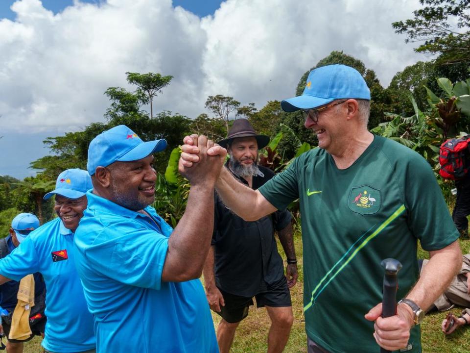 Prime Minister Anthony Albanese is making a historic visit to Kokoda. Picture: PMO