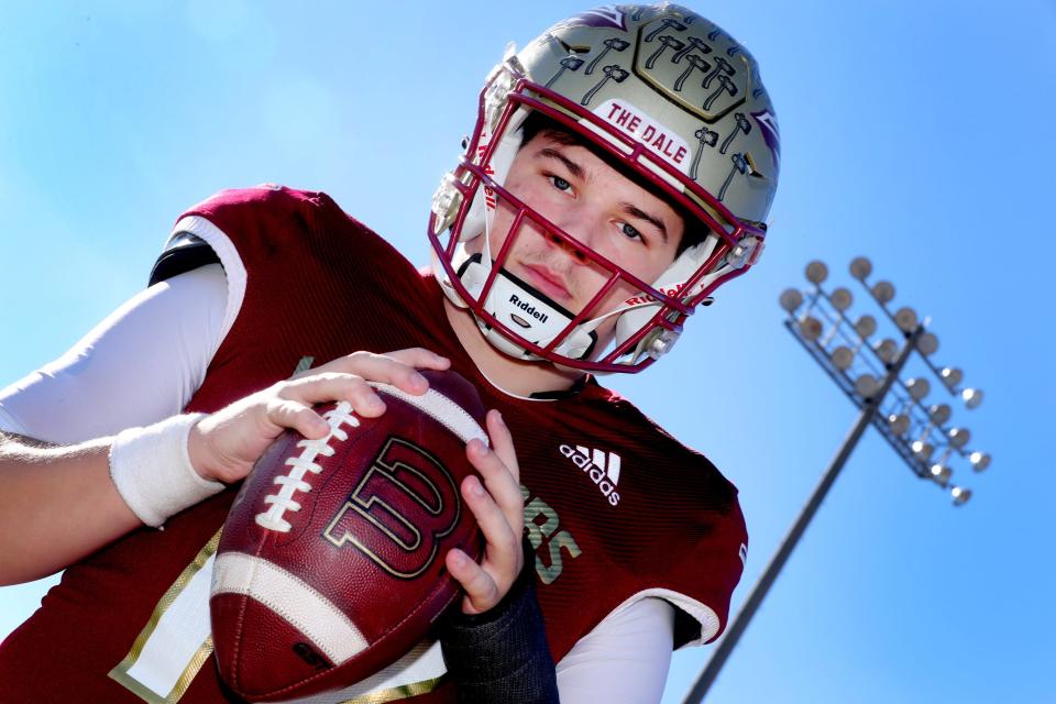 Riverdale's Braden Graham threw for 3,492 yards with 42 TD passes in 2023.