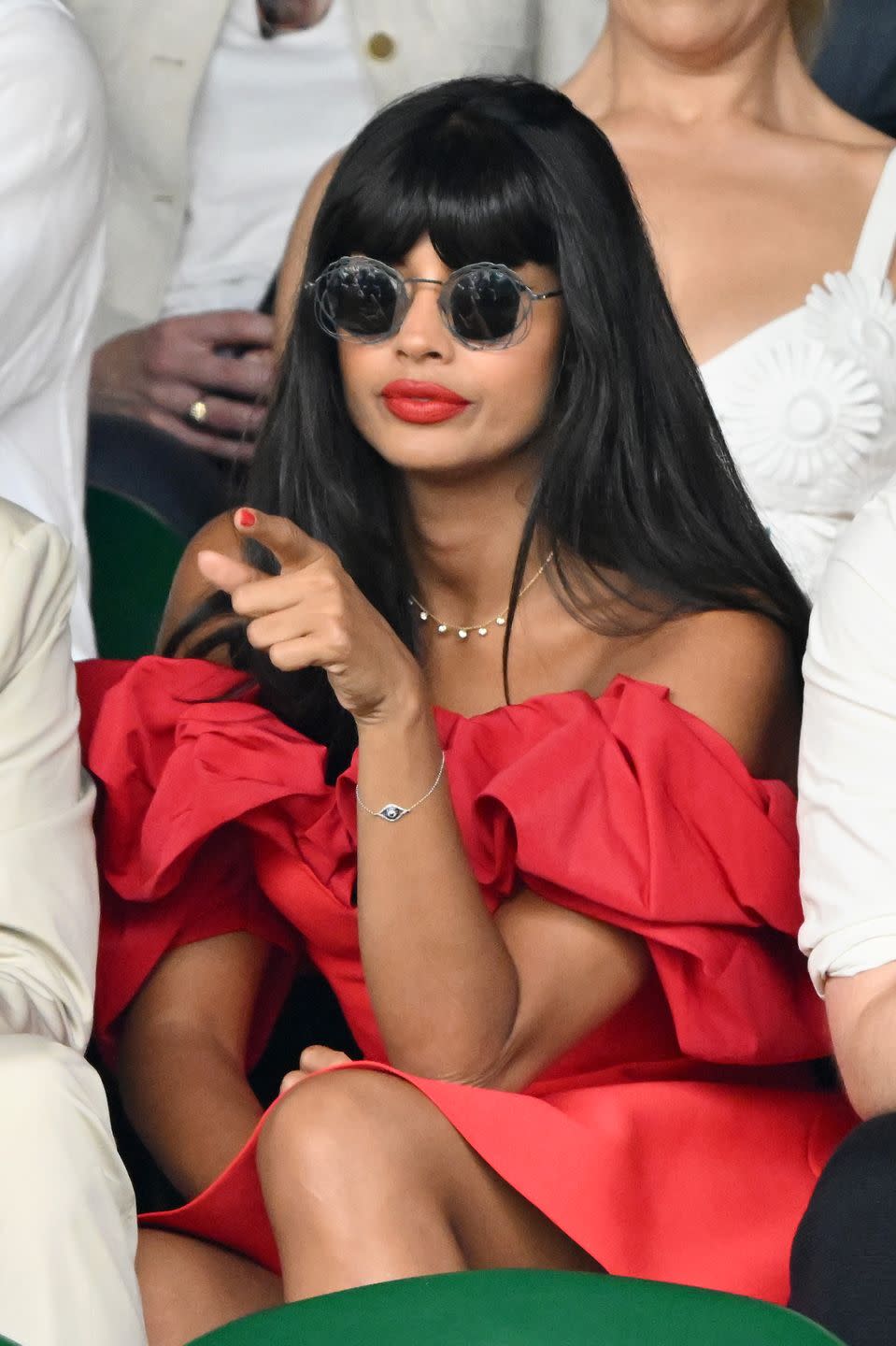 celebrity sightings at wimbledon 2023 day 6