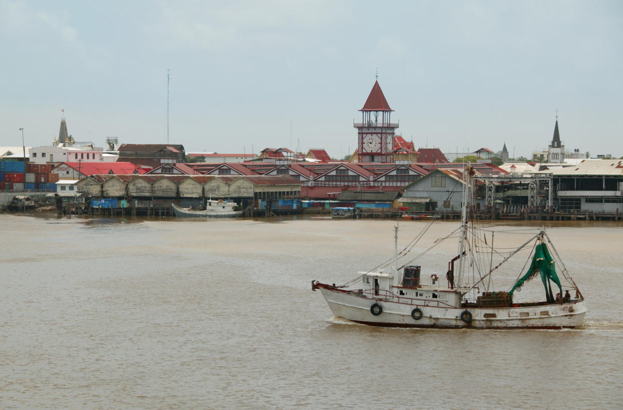 Imagen de Georgetown, capital de Guyana. Foto: Getty Images.