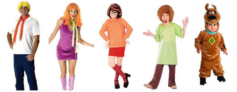 Scooby Doo Family Halloween Costume