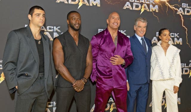 Black Adam' Premiere: Photos Of Dwayne Johnson & More – Hollywood Life