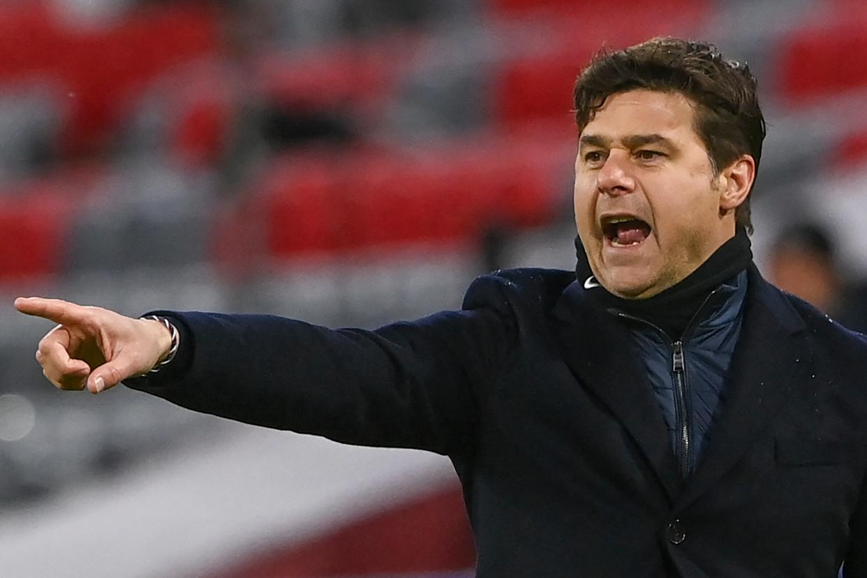 <p>Mauricio Pochettino is looking to guide PSG to another Champions League final</p> (AFP via Getty Images)