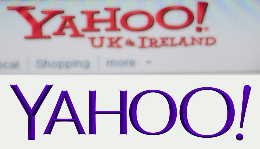 Auch das Logo-Design von Yahoo hat sich seit 1995 verändert. Das einstige kleine Männchen ist verschwunden, die Schrift geblieben – aus rot wurde allerdings violett, außer in Japan.