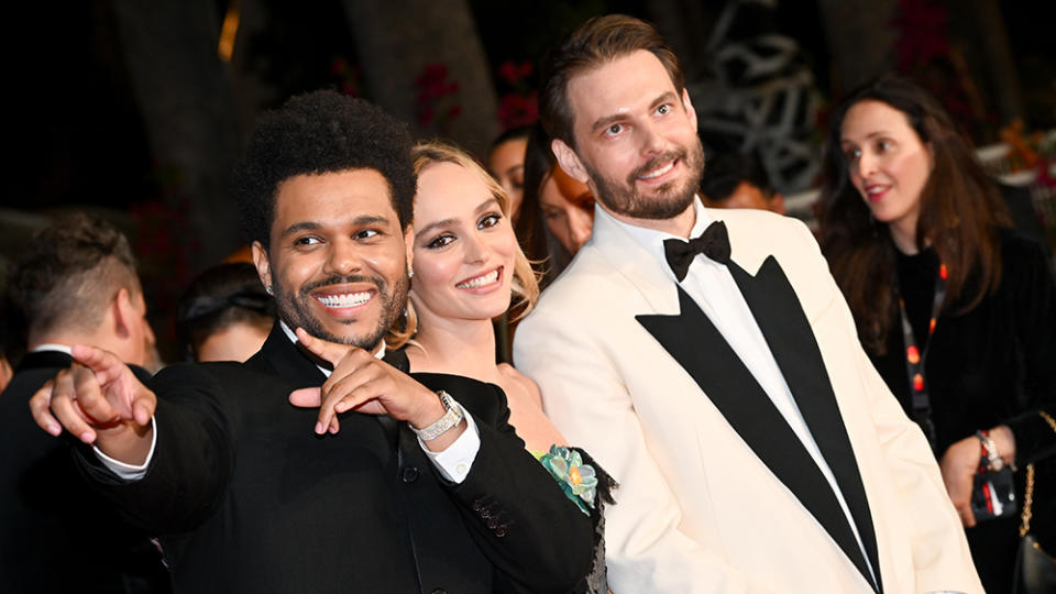 The Weeknd, Lily-Rose Depp and Sam Levinson